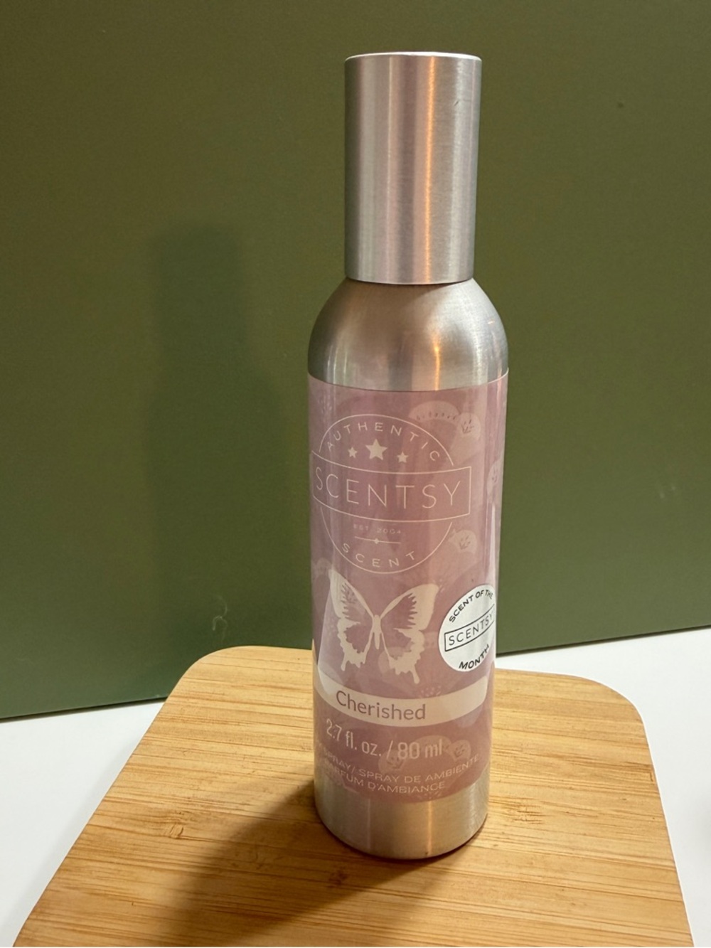 Scentsy Room Spray Cherished NWT